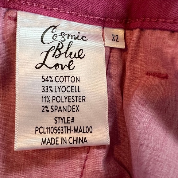 COSMIC BLUE LOVE size 32 Callie Bootcut Pant in Deep Pink NEW from Stitch Fix - Picture 8 of 12